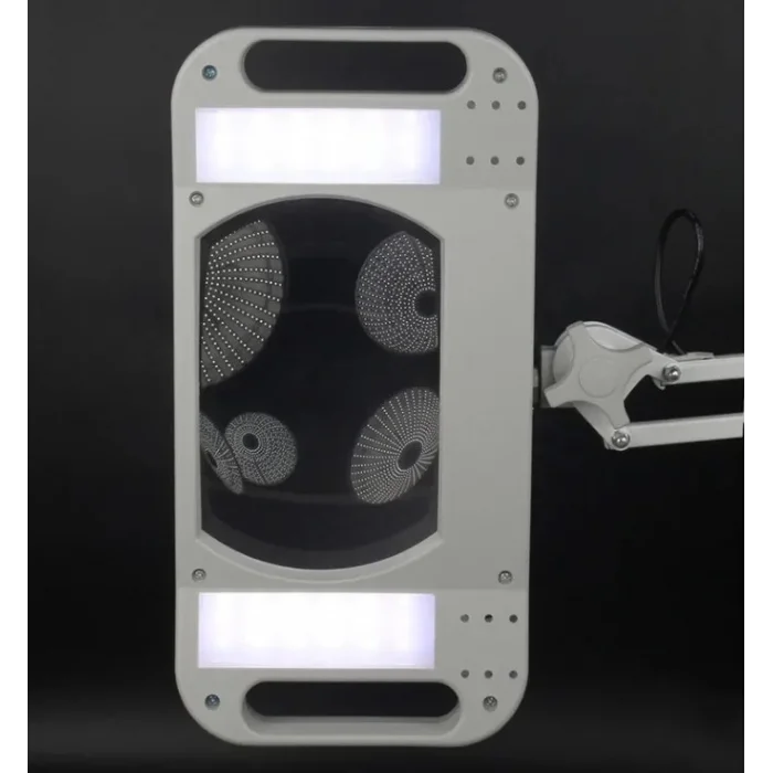 BUĞZ 10x Led Akrobat Büyüteç 2x15w 170x113 Mm 10 Diopter Mercek Lt86g - BUĞZ