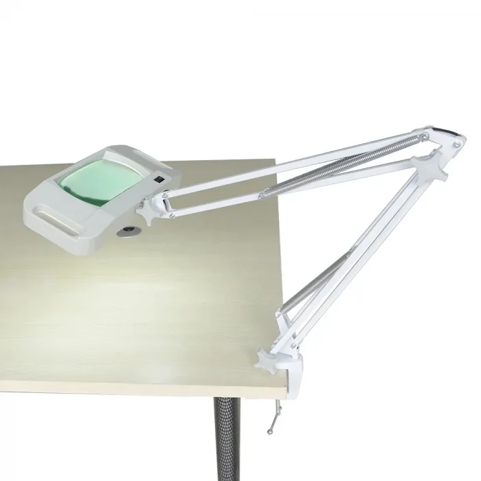 BUĞZ 10x Led Akrobat Büyüteç 2x15w 170x113 Mm 10 Diopter Mercek Lt86g - BUĞZ