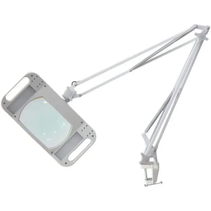 BUĞZ 10x Led Akrobat Büyüteç 2x15w 170x113 Mm 10 Diopter Mercek Lt86g - BUĞZ