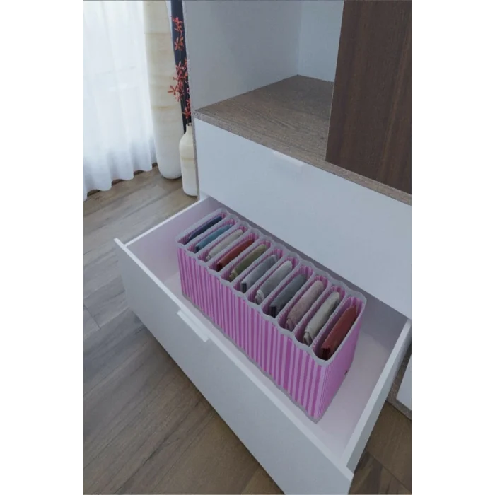  11 Bölmeli Dolap Ve Çekmece Içi Düzenleyici Akordiyon Organizer M-00500 (1 Adet)