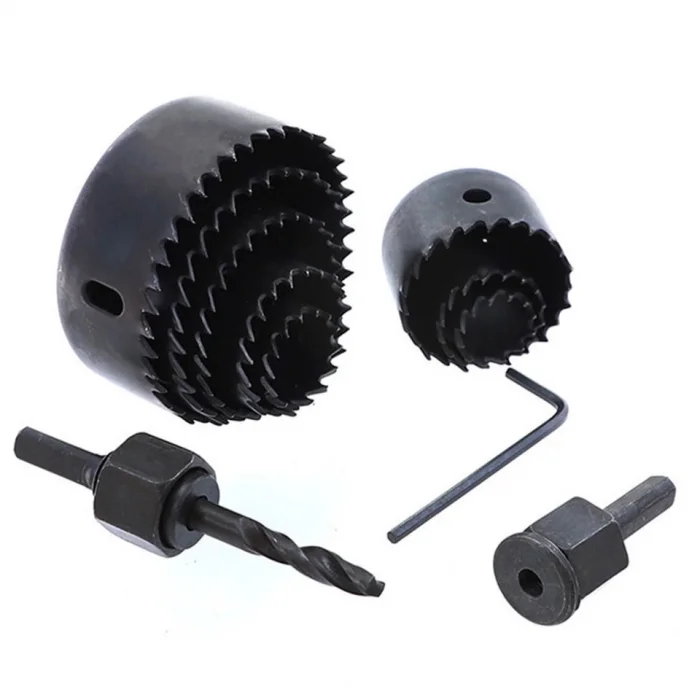 BUĞZ 11 Parça Panç Seti Ağaç Kesme Testere Matkap Ucu Takımı Alçıpan Tavan Kesme