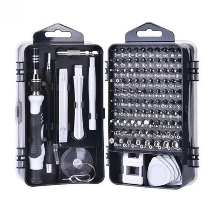 BUĞZ 115 in 1 Hassas Tornavida Onarım Alet Manyetik Sürücü Kitli Elektronik Hassas Tornavida Seti