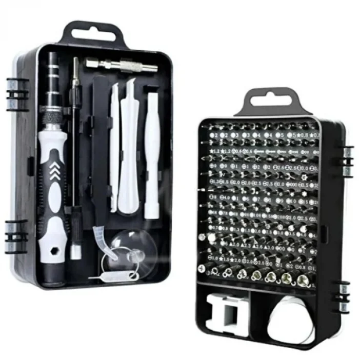 BUĞZ 115 Parça Manyetik Uçlu Hassas Tornavida Seti