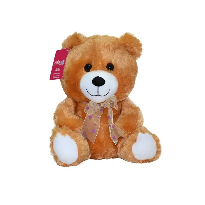BUĞZ 1181K  Selay, Oturan Ayı Kahverengi 30 cm