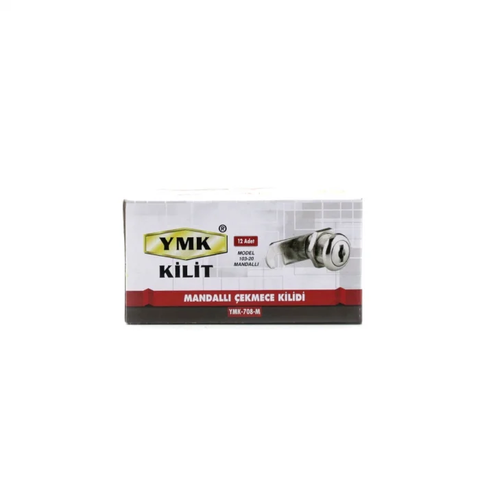 BUĞZ 12 Adet Oval - Mandallı Dolap - Çekmece Kilit 20mm Bx40