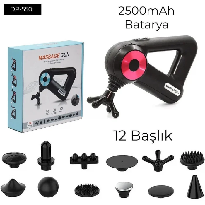 BUĞZ 12 Başlıklı Masaj Aleti