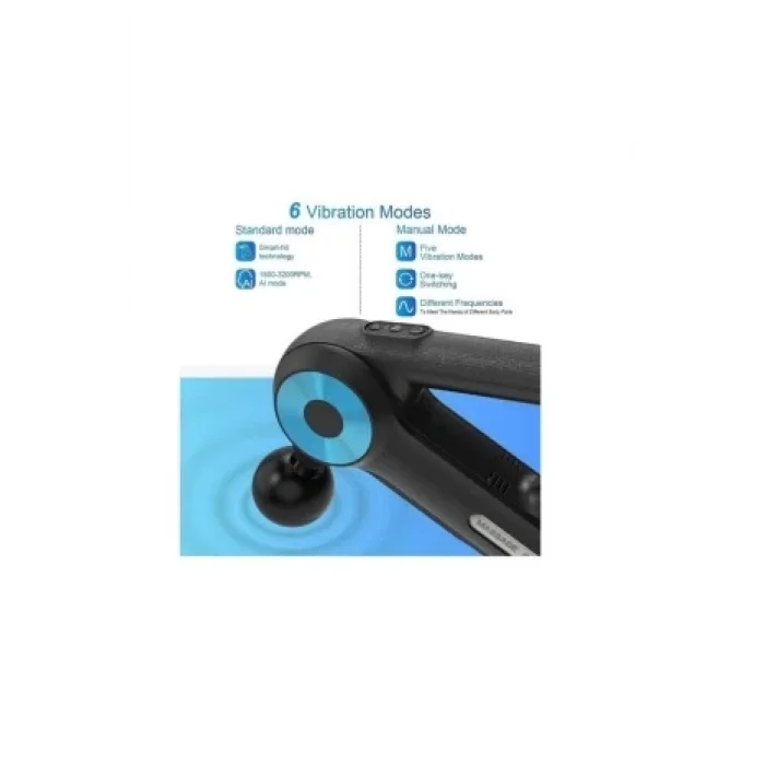 BUĞZ 12 Başlıklı Profesyonel Masaj Sı Sporcu Masaj Aleti Seti  6 Hızlı Şarjlı Masaj