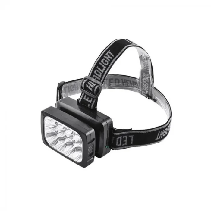BUĞZ 12 Ledli Güçlü Şarjlı Kafa Lambası  -064