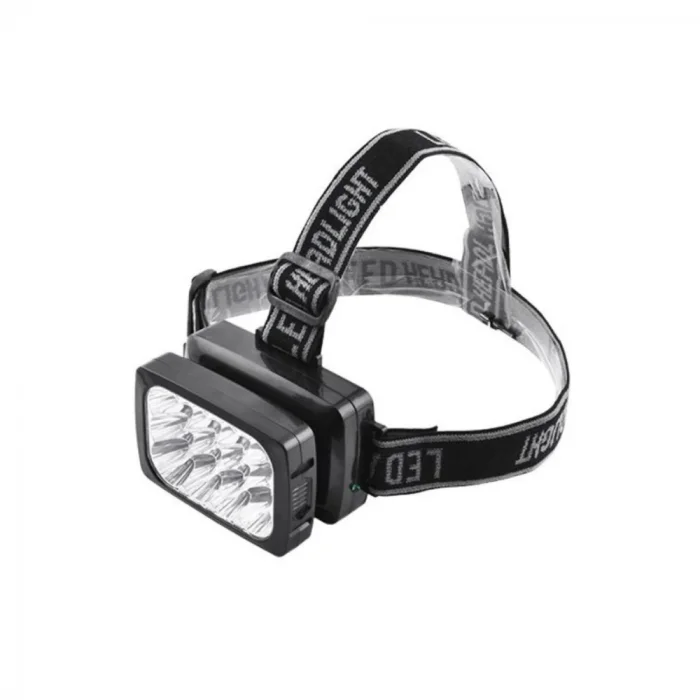 BUĞZ 12 Ledli Güçlü Şarjlı Kafa Lambası  -064