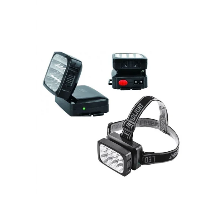 BUĞZ 12 Ledli Şarjlı Kafa Lambası Power Ledli Kafa Feneri Tepe Lambası