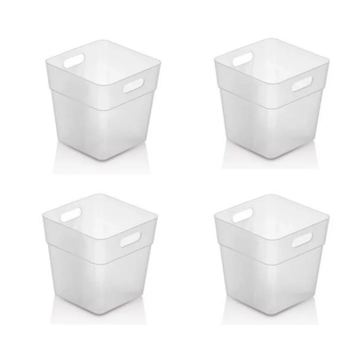 BUĞZ 12 li Buzdolabı İçi Mini Düzenleyici Kutu Organizer - Buzdolabı Kapak Düzenleyici