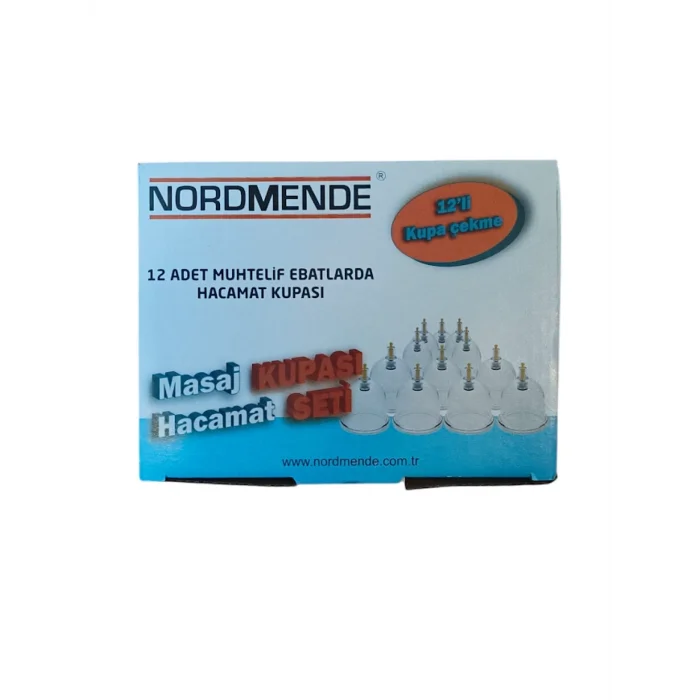 BUĞZ 12 Li Hacamat Kupa Seti. 1 2 Parmak Pompa Hediye