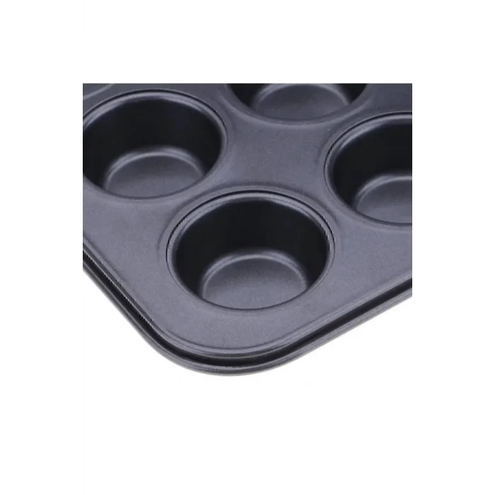  12li Yanmaz Yapışmaz Muffin Kek Kalıbı