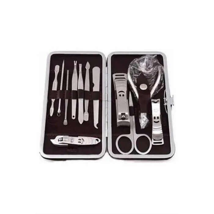 BUĞZ 12 Parça Manikür Pedikür Seti Tırnak Bakımı Nasır Temizleme El Ayak Bakımı - BUĞZ