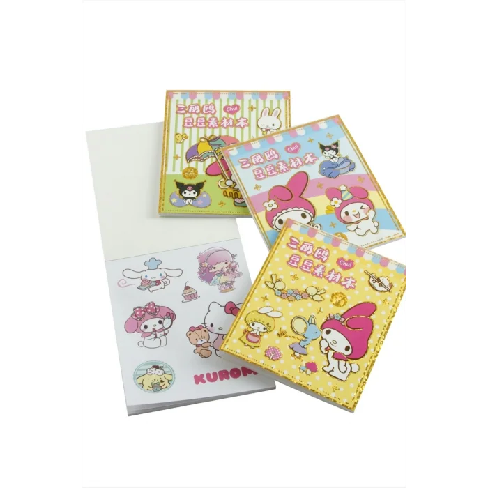  12 Yapraklı Çzgflm Karakteri Defter Sticker