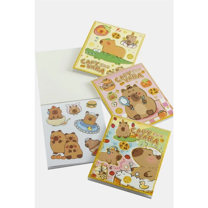  12 Yapraklı Çzgflm Karakteri Defter Sticker