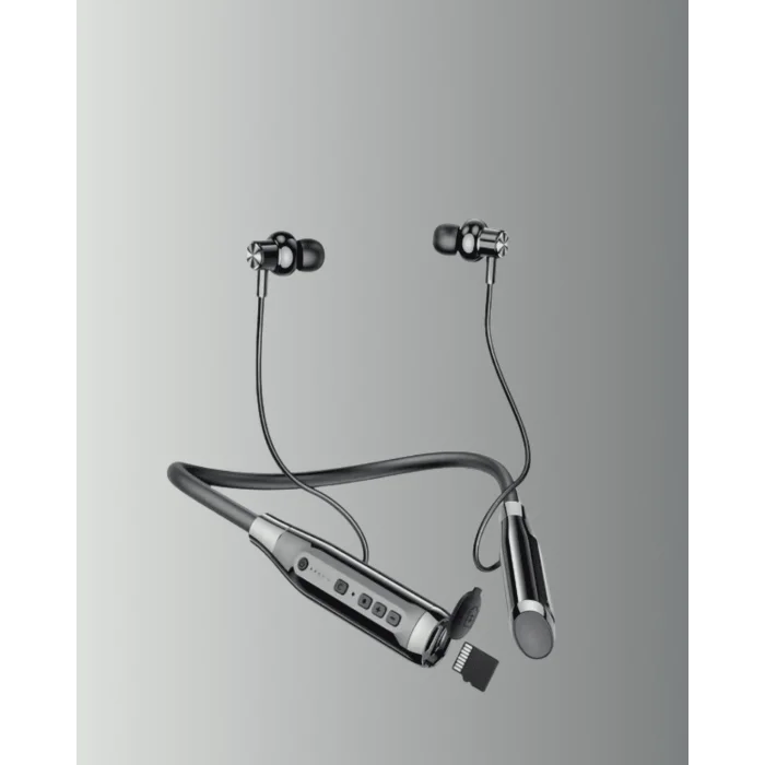 BUĞZ 120 Saat Pil Ömrüyle Boyun Askılı Bluetooth Kulaklık – Spor ve Günlük Kullanım İçin - BUĞZ