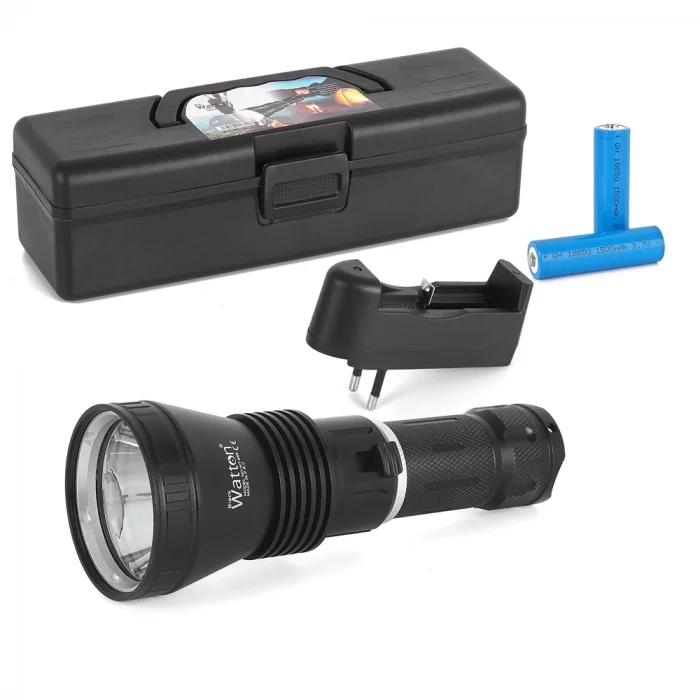 BUĞZ 1200 Lümen Profesyonel Şarjlı El Feneri  Wt-655