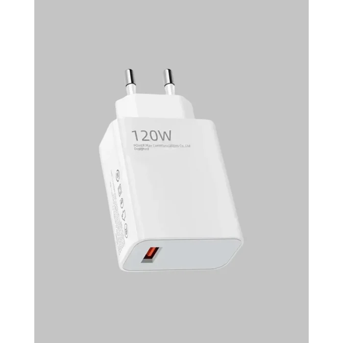 BUĞZ 120W Hızlı Şarj Başlığı Ultra Güçlü Type-C Adaptör Kablo Dahil - Lisinya