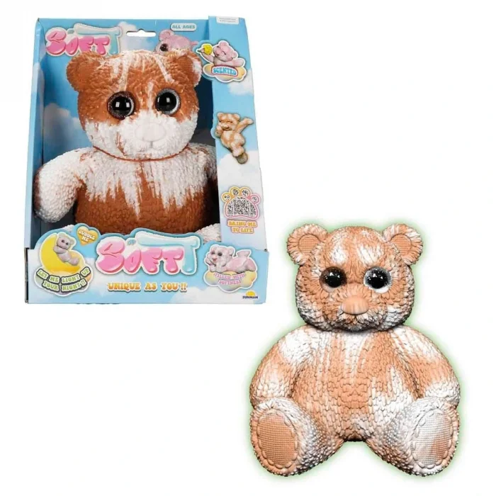 BUĞZ 12331 SUN-BTF-FİGÜR SOFTT BEAR DELUXE KARANLIKTA PARLAYAN 3A