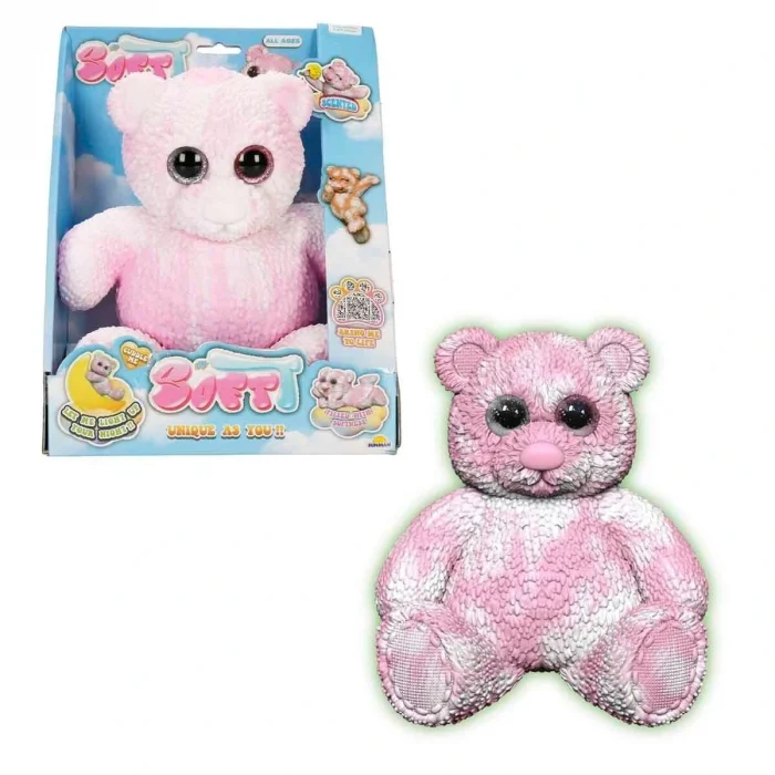 BUĞZ 12331 SUN-BTF-FİGÜR SOFTT BEAR DELUXE KARANLIKTA PARLAYAN 3A