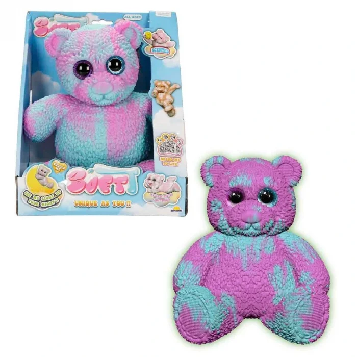 BUĞZ 12331 SUN-BTF-FİGÜR SOFTT BEAR DELUXE KARANLIKTA PARLAYAN 3A