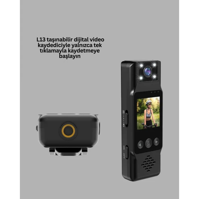 BUĞZ 128GB Destekli Hareket Algılamalı Mini Kamera - Lisinya