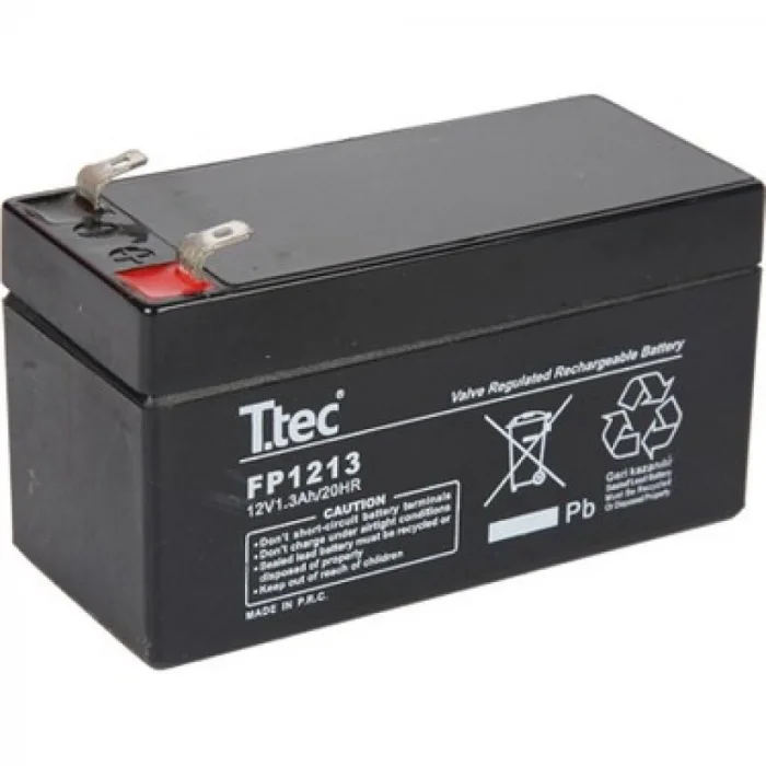 BUĞZ 12V 1.3 AH Kuru Bakımsız Akü