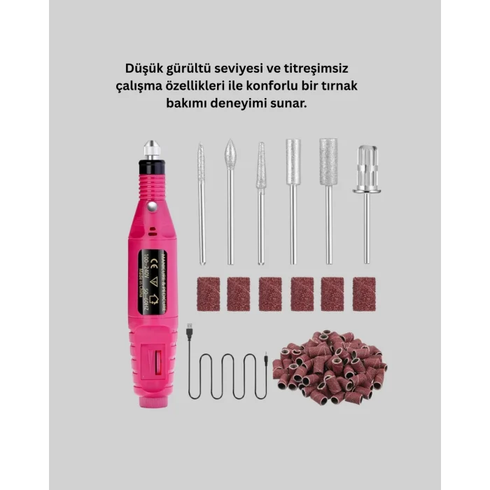 BUĞZ 12v Çok Fonksiyonlu Tırnak Bakım Cihazı