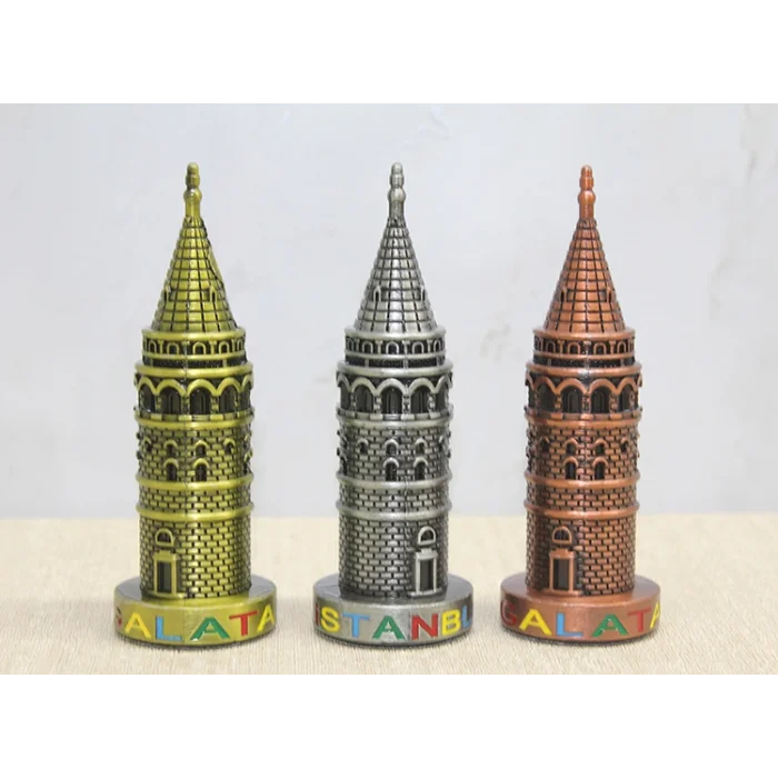 BUĞZ 13 cm Metal Galata Kulesi