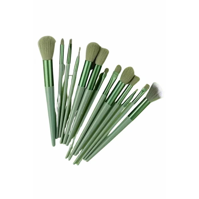  13 Parça Makyaj Fırça Seti Far Fırçası Allık Fırçası Yumuşak Uçlu