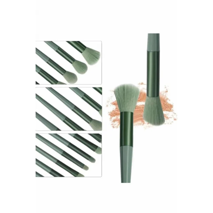  13 Parça Makyaj Fırça Seti Far Kontür Aydnlatıcı Fırçası İz Bırakmaz Hafif ve Yumuşak