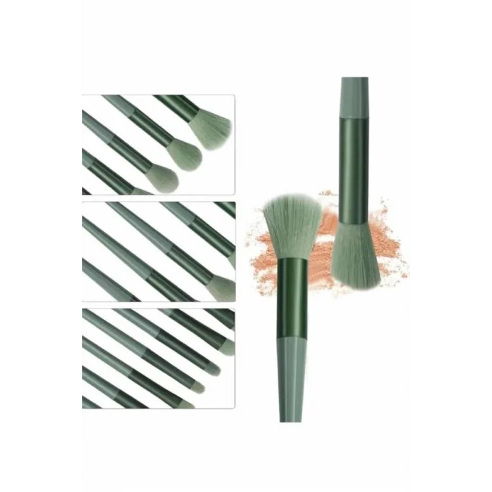  13 Parça Makyaj Fırça Seti Far Kontür Aydnlatıcı Fırçası İz Bırakmaz Hafif ve Yumuşak