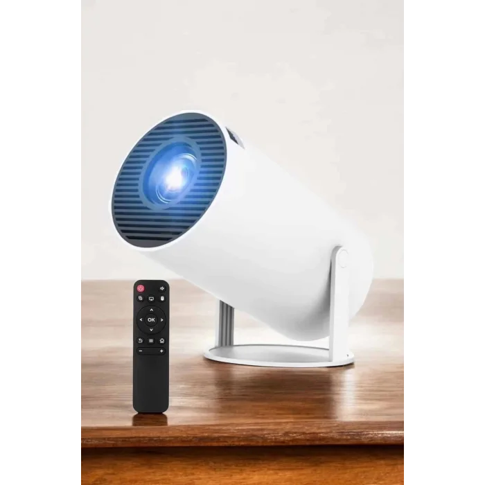  130 İnç Geniş Ekran ve 4K Destekli Full HD Projeksiyon Cihazı