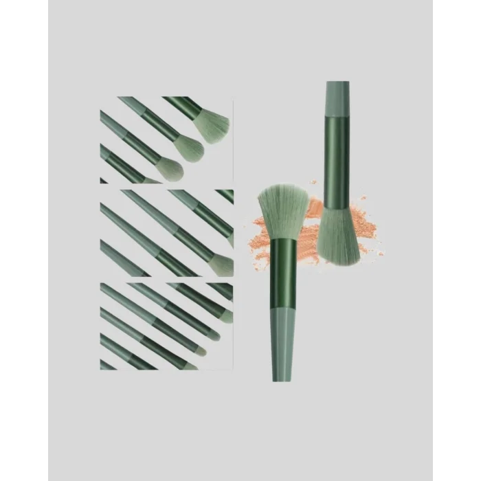 BUĞZ 13’lü Profesyonel Makyaj Fırça Seti – Yumuşak Sentetik Kıllı, Tüm Cilt Tiplerine Uygun