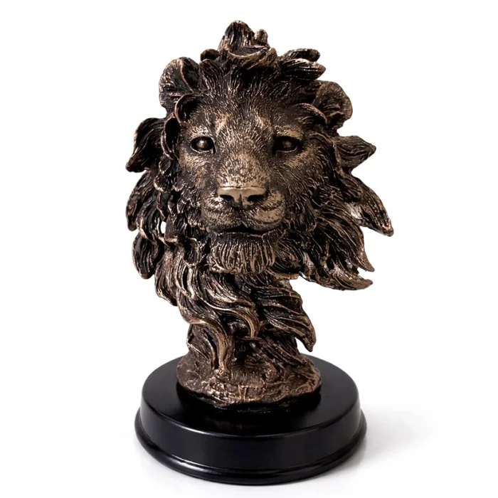 BUĞZ 13x9 cm Polyester Aslan Büstü