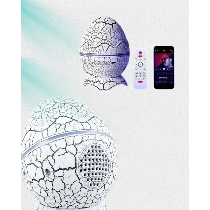 BUĞZ 14 Renkli Nebula Yıldız Projektör + Müzik + Gürültü Cihazı + Zamanlayıcılı