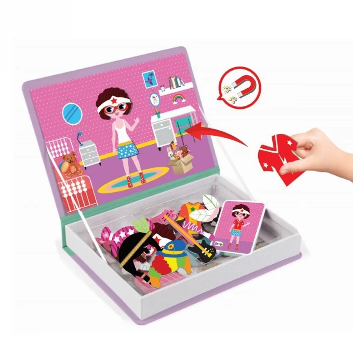 BUĞZ 1499 DıyToy, Magnet Kıyafet Giydirme Oyunu / +3 yaş