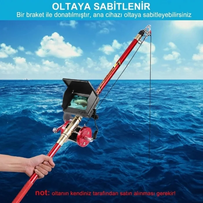 BUĞZ 15 Metre Sualtı Balık Tutma Kamerası