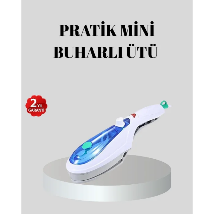 BUĞZ 1500W Buharlı El Seyahat Ütüsü – Kompakt, Taşınabilir, Her Kumaşa Uygun