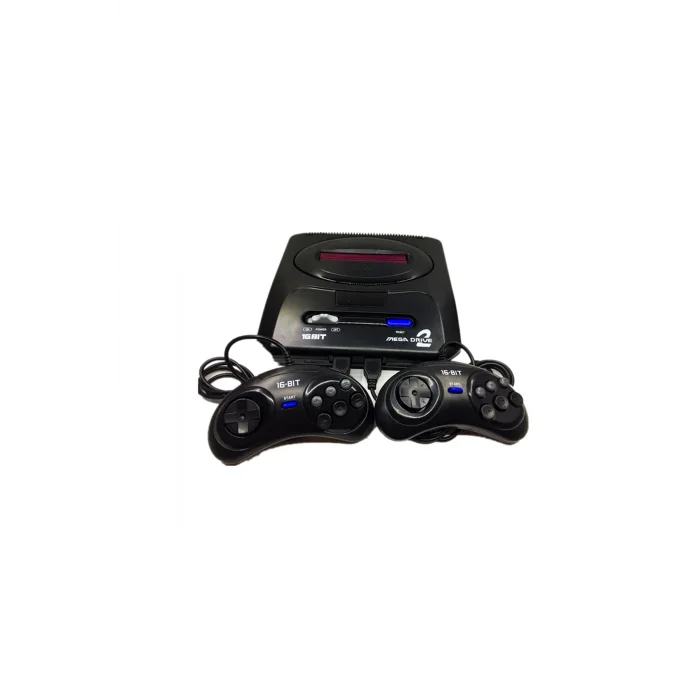 BUĞZ 16-bit çift kollu retro oyun konsolu 48 yüklü oyunlu beyaz bluetoothsuz - Elektronik