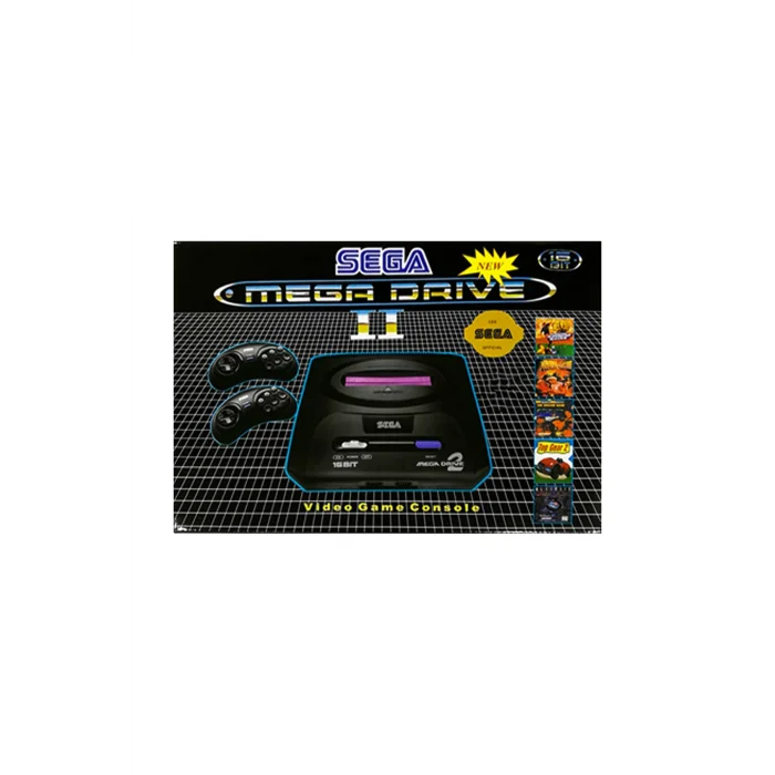 BUĞZ 16-bit çift kollu retro oyun konsolu 48 yüklü oyunlu beyaz bluetoothsuz - Elektronik
