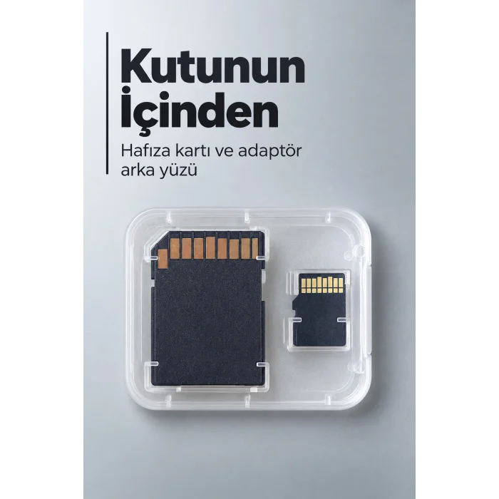 BUĞZ 16 GB MicroSD Kart ve SD Adaptör Seti - BUĞZ