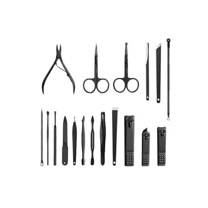  17 Parça Manikür Seti El ve Ayak Bakımı Törpü Cımbız Tırnak Temizleme