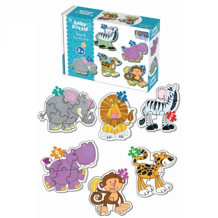  1703 Dıytoy, Baby Puzzle-Benim İlk Hayvanlar