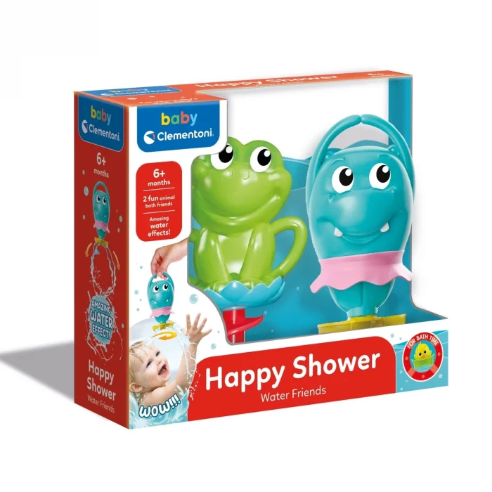  17444 Baby Clementoni - İlk Arkadaşlarım Banyo Oyuncağı +6 ay