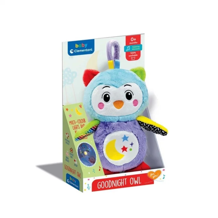  17801 Baby Clementoni - Işıklı Pelüş Baykuş