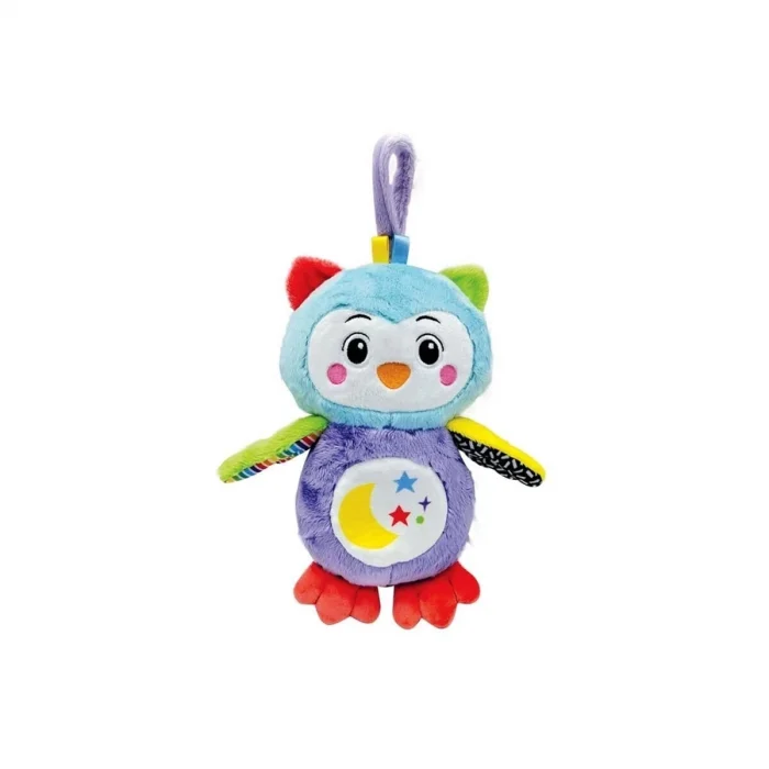  17801 Baby Clementoni - Işıklı Pelüş Baykuş