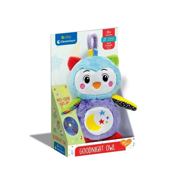  17801 Baby Clementoni - Işıklı Pelüş Baykuş