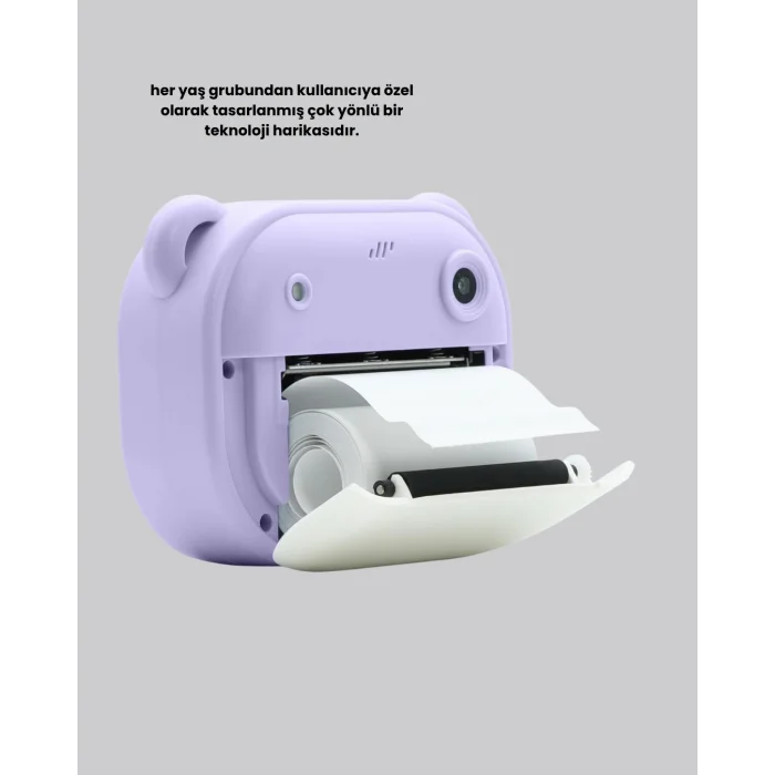 BUĞZ 18 Efektli Şipşak Kamera – Oyunlu, Müzik Çalarlı ve Anında Baskı Özellikli